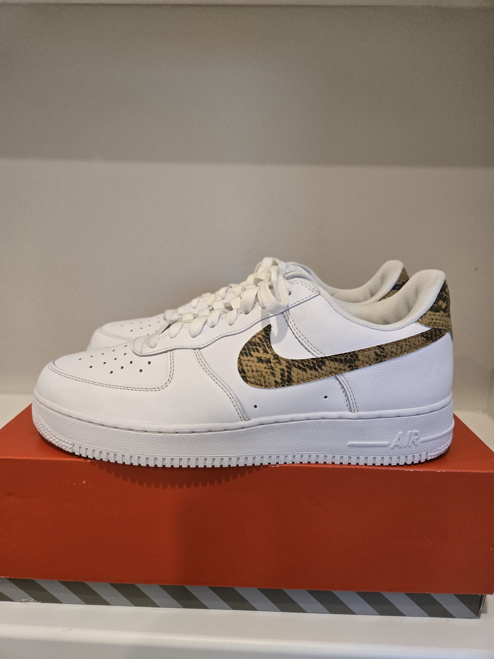 Nike Air Force 1 Low Retro "Ivory Snake" sneakers